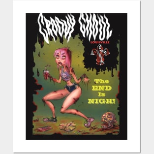 Groovy Ghoul Louisville Zombie Girl Posters and Art